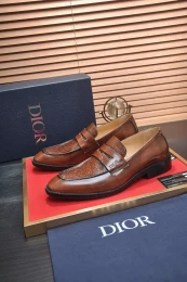 christian dior cuir chaussures pour homme s_12b4367